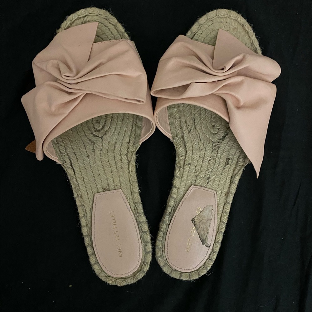 Avec les Filles slippers